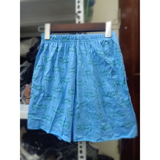Quần đùi mặc nhà cotton nữ