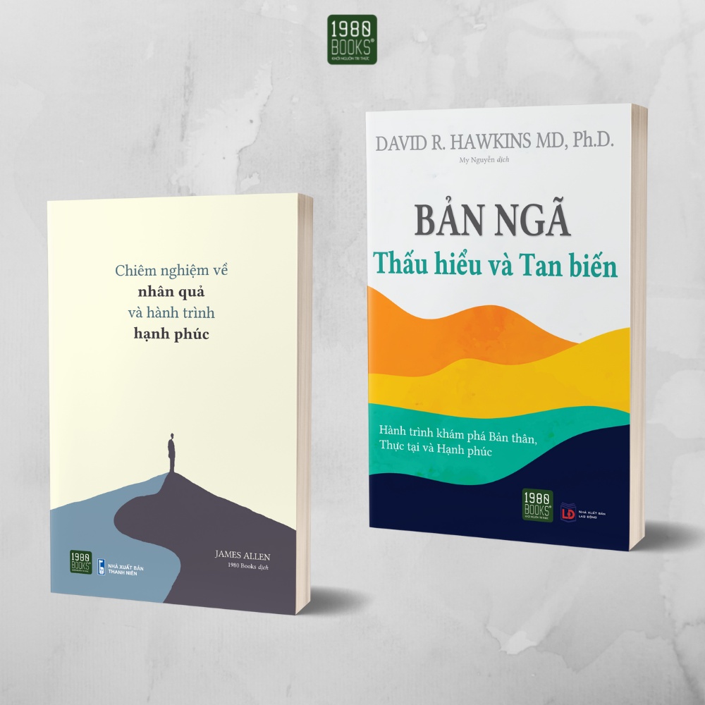 Sách-Combo 2 cuốn: Chiêm nghiệm về nhân quả và hành trình hạnh phúc + Bản ngã Thấu hiểu và tan biến