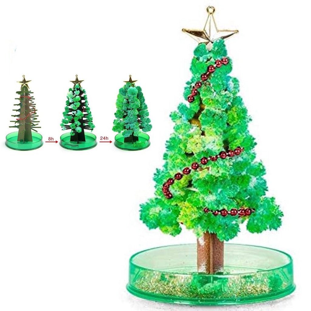 Vớ In Hình Cây Thông Noel Ma Thuật Vui Nhộn Cho Bé Gái
