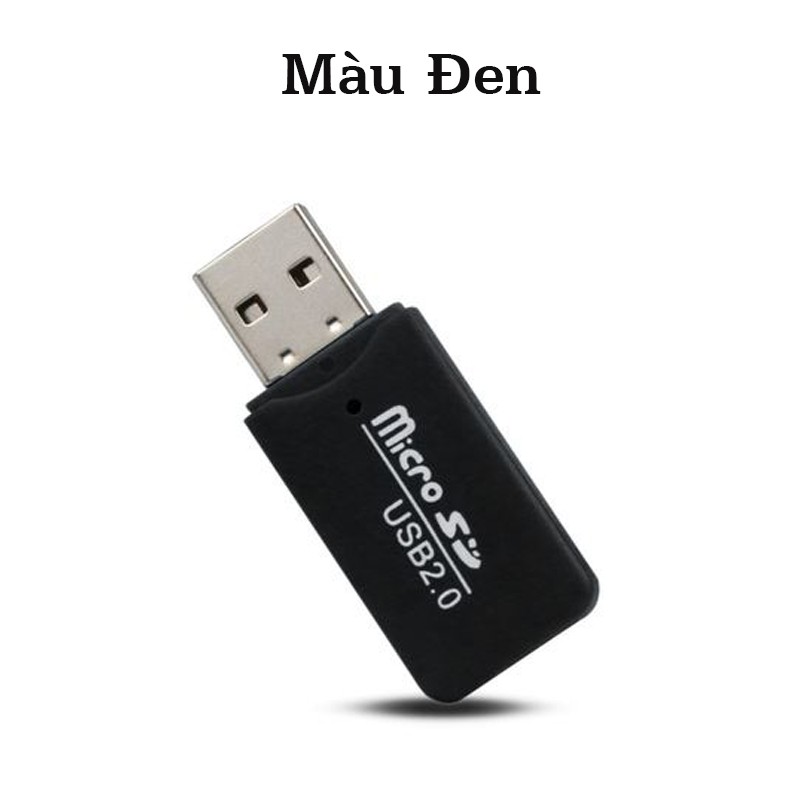 Đầu Đọc Thẻ Nhớ Mini USB 2.0 - Nhỏ Gọn,Tiện Lợi