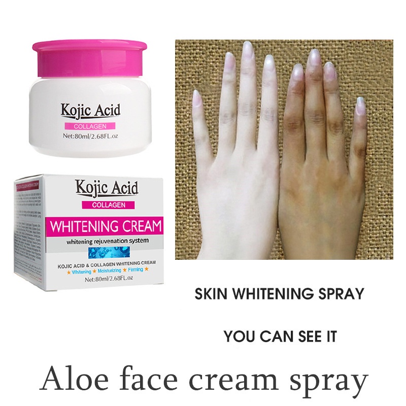 EELHOE [Hàng mới về] Kem dưỡng trắng da toàn thân/ vùng dưới cánh tay/ đầu gối/ toàn thân hiệu kojic acid
