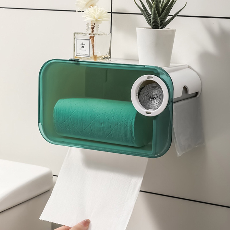 QQ Giá Đỡ Cuộn Giấy Vệ Sinh Gắn Tường Tiện Dụng