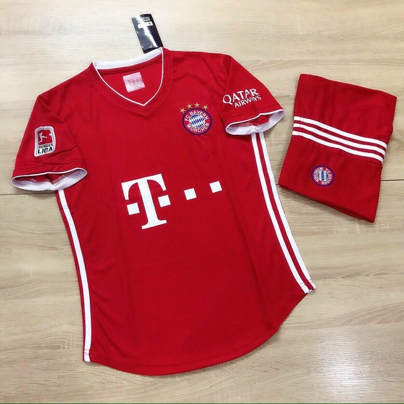 ☝️Áo Bóng Đá Đẹp 2023👍Tuyển BAYERN- đỏ👉Chất vải mè thái,thấm hút mồ hôi ( hàng siêu đẹp