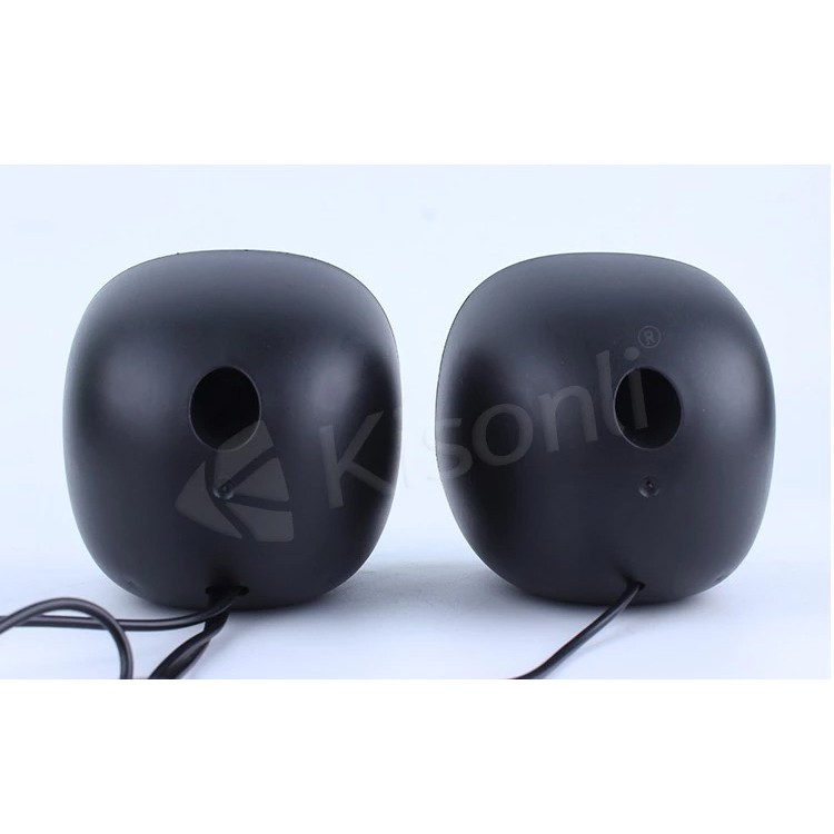 Loa vi tính 2.0 Kisonli V350 - Bảo Hành 12 Tháng (Đen)