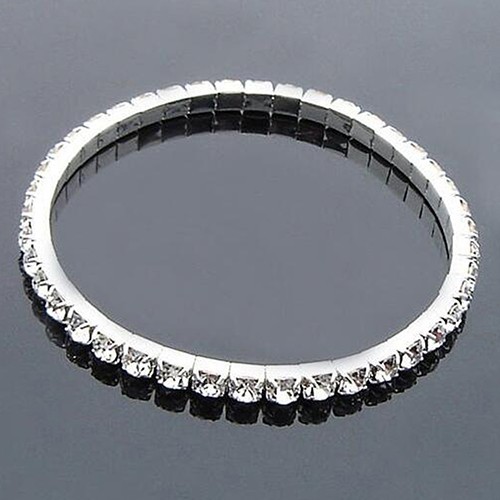 Vòng tay xi bạc cho nữ