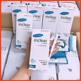 Đũa thần dung dịch vệ sinh phụ nữ Inclear 10 ống