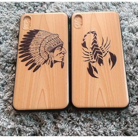 Ốp lưng giả vân gỗ hình cho các đời ip6--&gt;ip XS Max