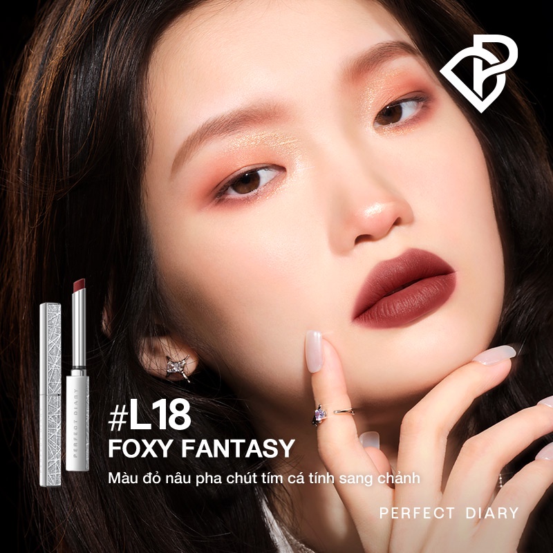 Son Silver Stiletto Perfect Diary Dưỡng Môi Căng Bóng Spotlight Shiny 0.8g