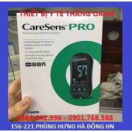 [GIẢM GIÁ] MÁY ĐO ĐƯỜNG HUYẾT CARESENS PRO - Thương hiệu tới từ hàn quốc