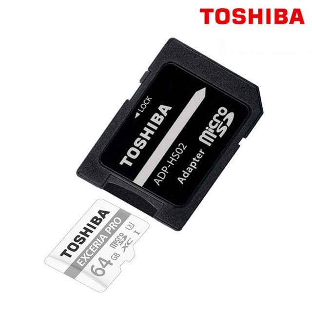 Thẻ Nhớ Micro SDXC Toshiba Exceria Pro M401 64GB UHS-I U3 4K 95MB/s - HÀNG THANH LÝ KHÔNG BẢO HÀNH