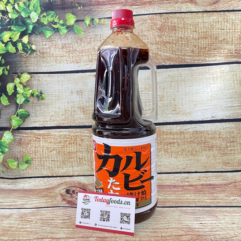 Sốt ướp thịt KALBEE 2KG, sản phẩm chuyên dùng ướp các món nướng Nhật Bản, hàng chuyên dùng nhà hàng