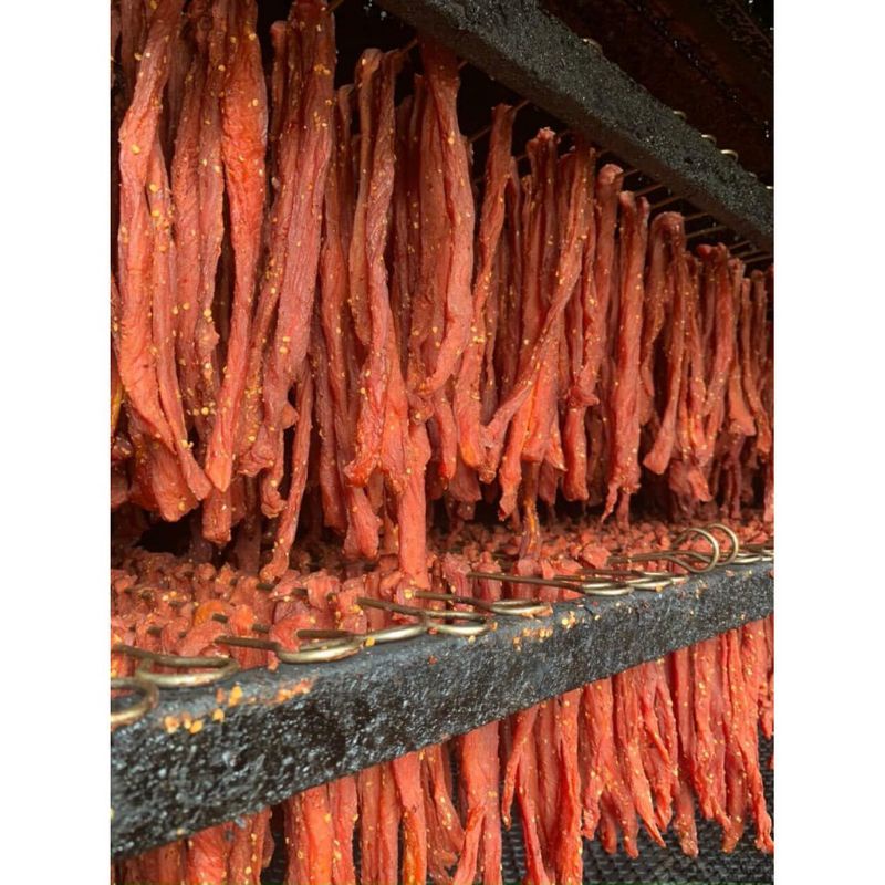 Thịt nai gác bếp 500gram Đặc Sản Tây Bắc