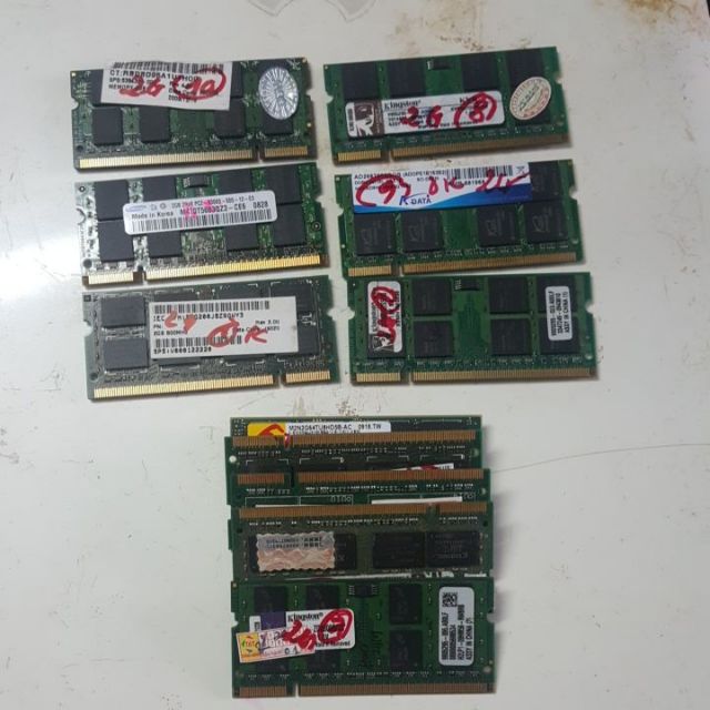 Ram laptop 2g  (Ddr2 - ddr 3 2g laptop)