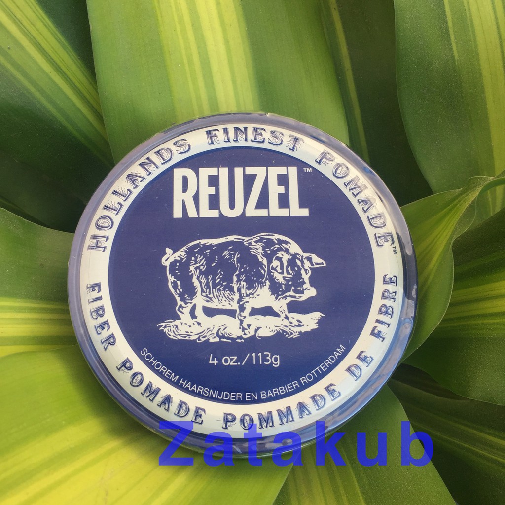 [Chính Hãng]Sáp vuốt tóc giữ nếp cứng độ bóng mờ Reuzel Fiber Pomade 113g