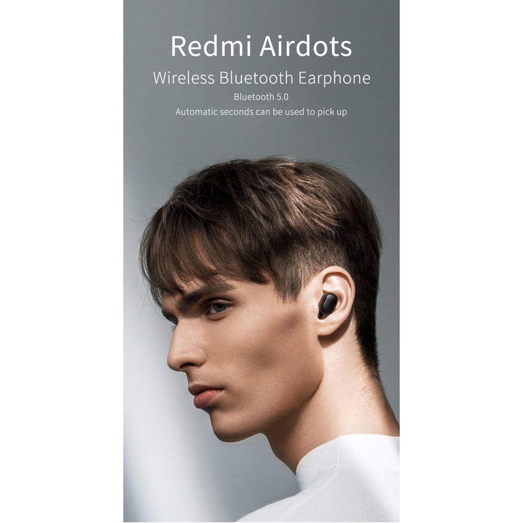 Tai Nghe Bluetooth Xiaomi Redmi AirDots Kèm Hộp Sạc