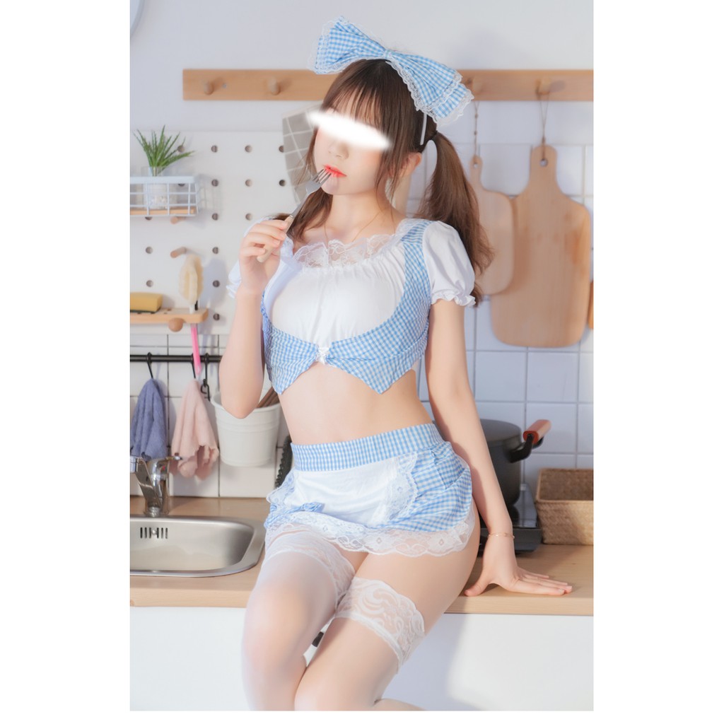 Cosplay sexy hầu gái, đồ ngủ cosplay nàng hầu dễ thương CP032 | BigBuy360 - bigbuy360.vn