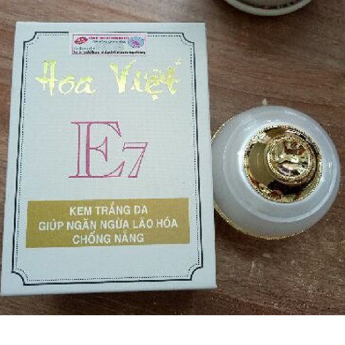 Kem Hoa Việt E7 cao cấp trắng da