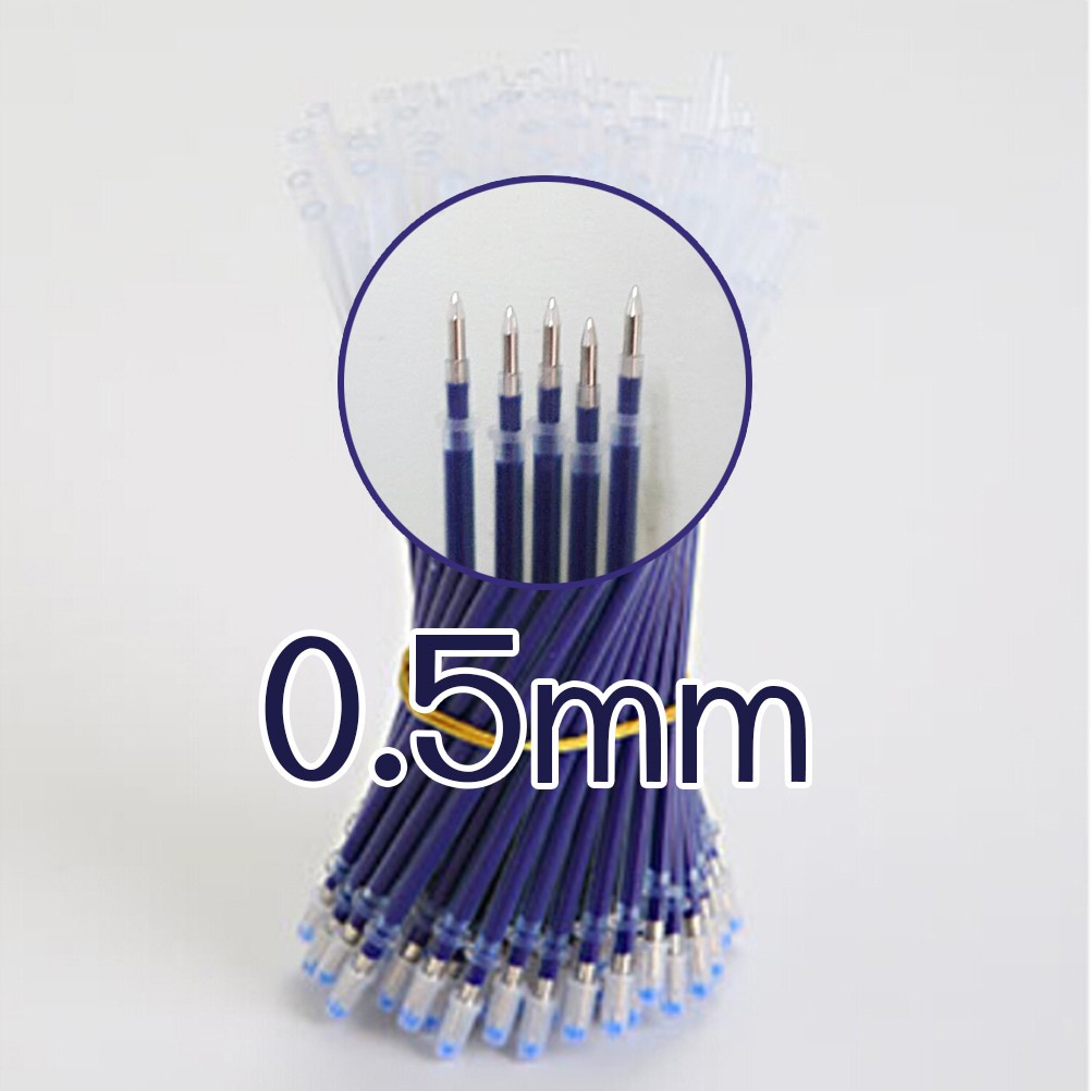 Cod Qipin 25pcs Cheapest Gel Pen Refill 3 Color Ink Replacement 0.5️mm Pen Refill Stationery Office Supply