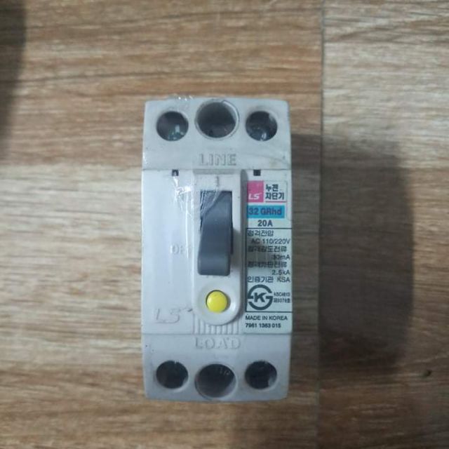 Attomat chống giật hàn quốc