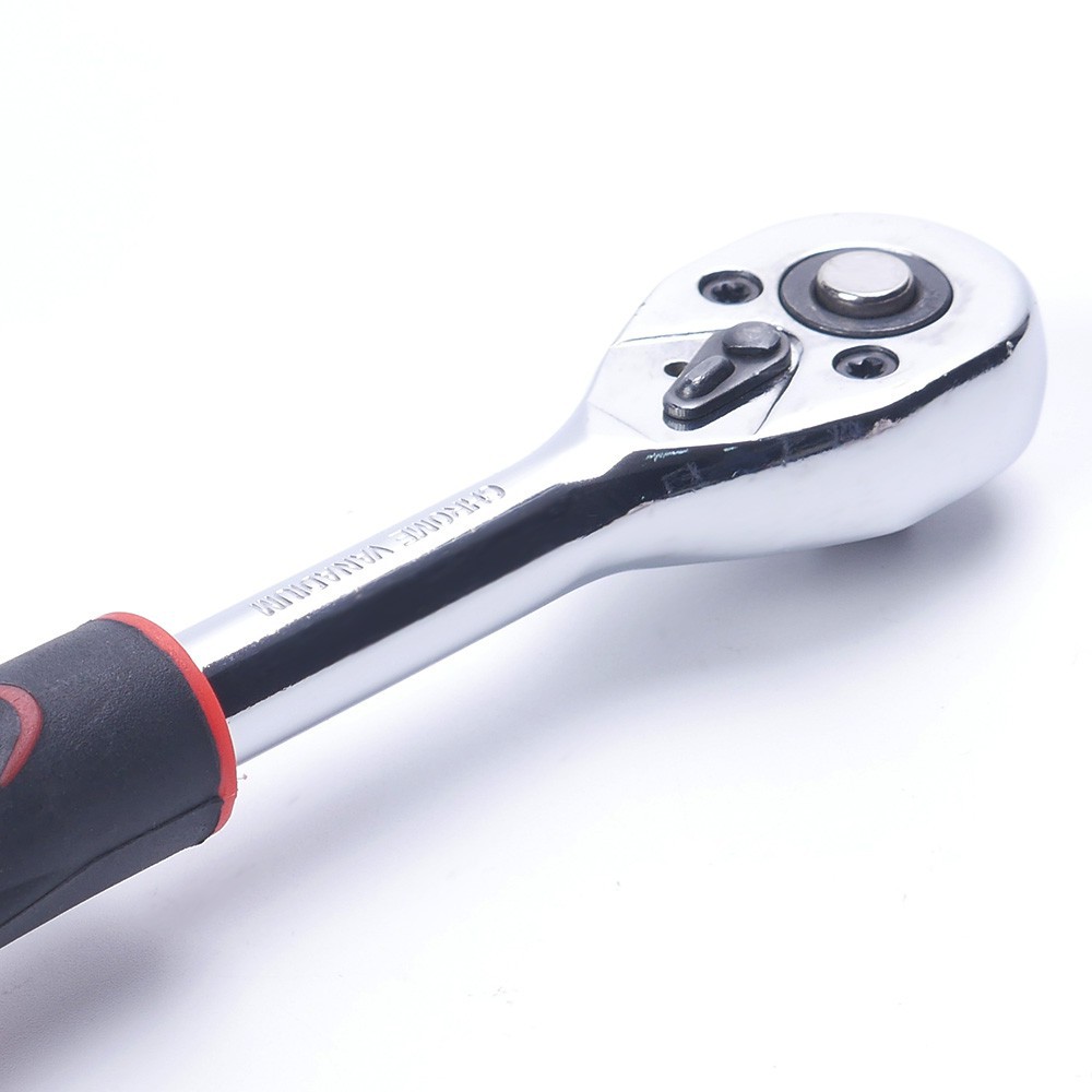 1 Piece 1/4&quot; High Torque Ratchet Wrench for Socket 72 Teeth Cr-v Quick Release