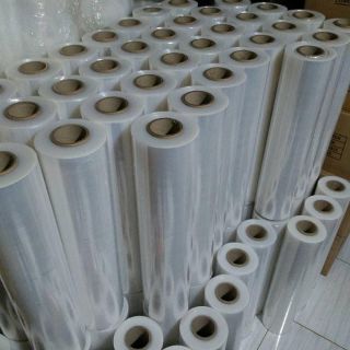 Màng cuốn pe khổ 50cm 1kg8, 3kg3