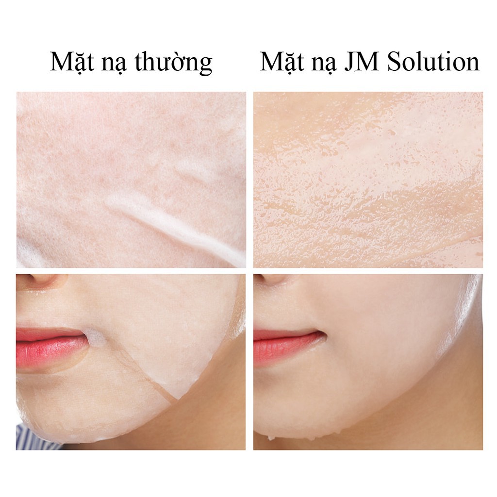 Mặt Nạ Giấy Dưỡng Trắng Da JMsolution Donation Facial Mask Bạc- Hàng Có Sẵn