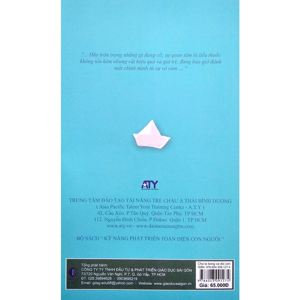 Sách Sống Có Giá Trị - Cha Là Bóng Cả Đời Con