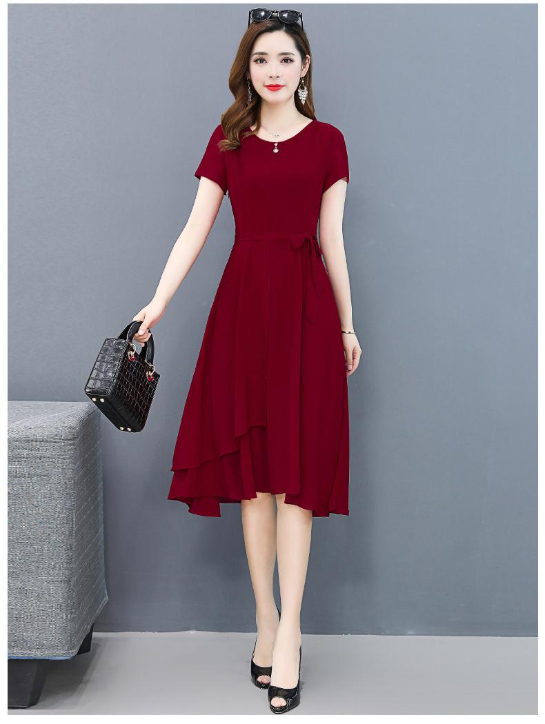 Đầm Chữ A Tay Ngắn Thời Trang Xuân Hè 2021 Cho Nữ | BigBuy360 - bigbuy360.vn