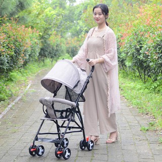 Xe đẩy cho bé gấp gọn nhẹ nhàng, Thương hiệu BB Kids, Thoáng mát cho mùa hè