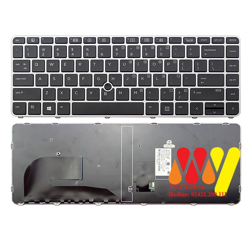 Bàn phím laptop HP Elitebook 725-G3 820-G3 828-G3 828-G4 NEW 100%