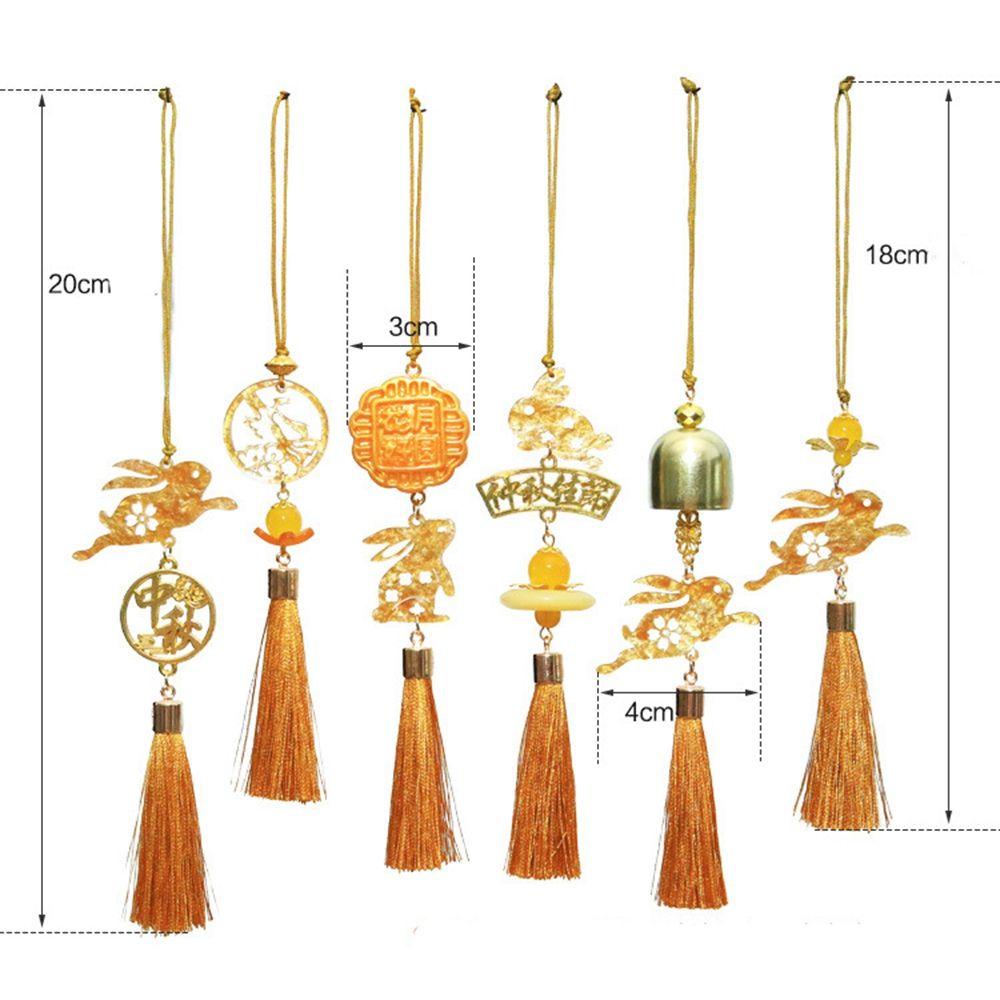 Mặt Dây Chuyền Màu Đỏ Phong Cách Trung Hoa Cổ Điển Độc Đáo Trang Trí Nhà Cửa / Lễ Hội DIY