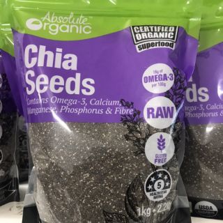 Hạt chia Úc organic tím mẫu mới 1kg date Mới nhất