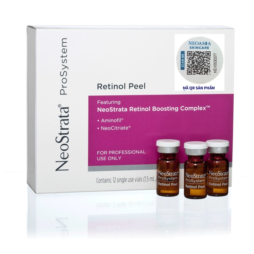 1 Hộp Tinh chất thay da sinh học NeoStrata ProSystem Retinol Peel 1.5ml