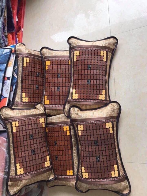 Gối trúc mây siêu thoáng, siêu mát (kèm ruột gối)