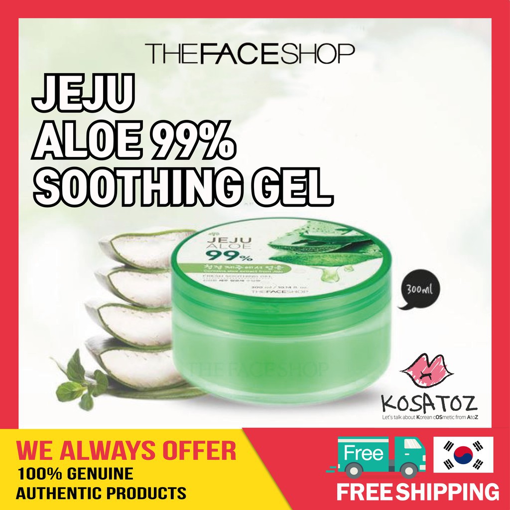 (Hàng Mới Về) Gel Lô Hội 99% Làm Dịu Da Thương Hiệu The Face Shop