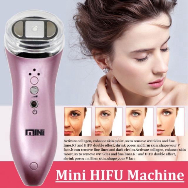 Máy hifu Siêu Âm rf ems Làm Săn Chắc Nâng Cơ Mặt Chống Nếp Nhăn