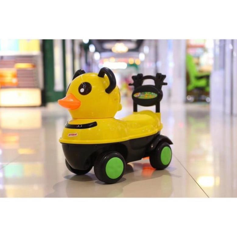 Xe chòi chân cho bé hình vịt + hình thú có nhạc