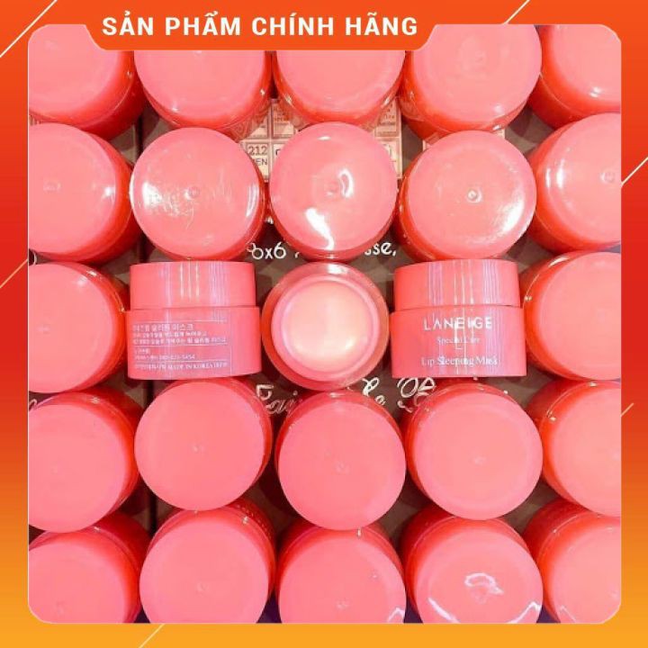 Mặt nạ ủ môi Laneige Mini chính hãng Hàn Quốc 𝐍𝐄𝐖 son ủ dưỡng môi, mặt nạ môi hộp 3 gam