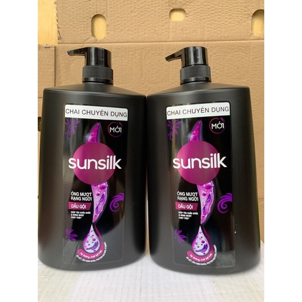 Dầu gội Sunsilk Bồ Kết óng mượt rạng ngời 1.4kg (mầu đen)