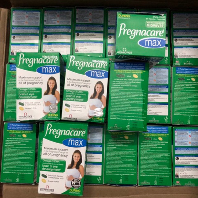 Vitamin tổng hợp bầu Pregnacare Max Uk 84 viên