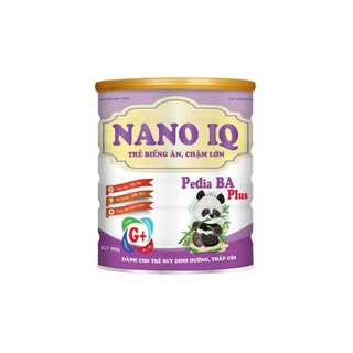 sữa bột NANO IQ PEDIA BA PLUS 900g (date mới)
