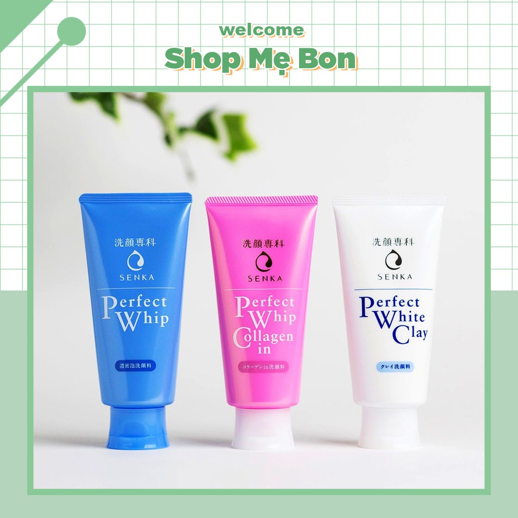 Sữa Rửa Mặt Senka Perfect Whip Nhật Bản