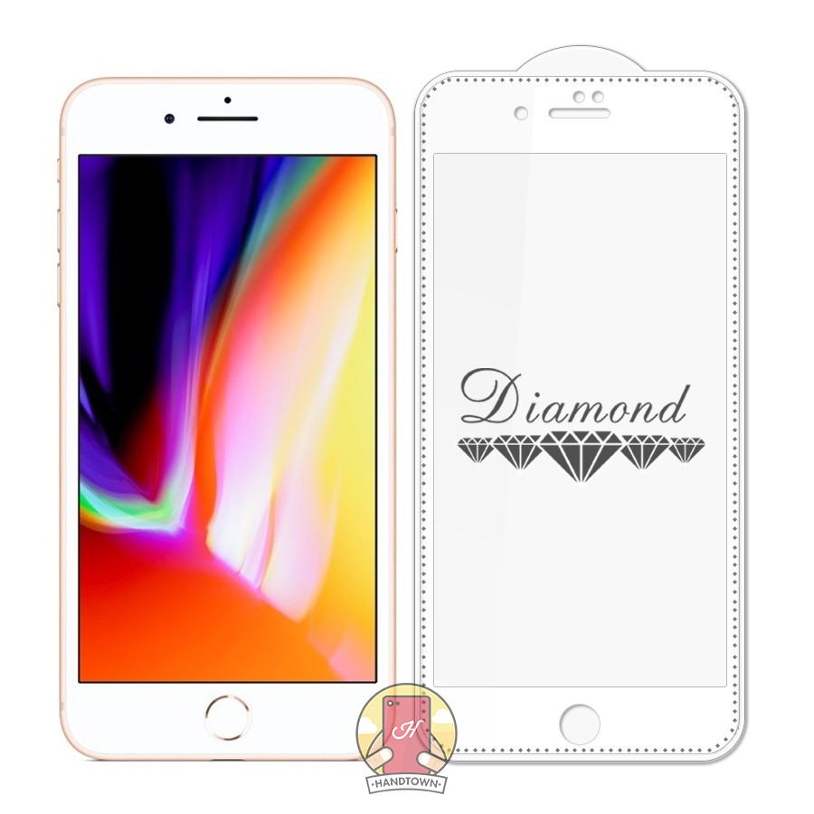 Cường lực viền kim cương iPhone 6/7/8/6Plus/7Plus/8Plus/X/Xs/Xr/Xs Max
