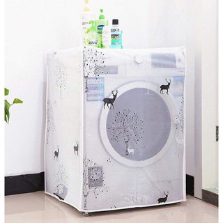 TRÙM MÁY GIẶT TRONG SUỐT CỬA TRƯỚC