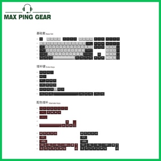 Nút bàn phím AKKO Keycap set – Dracula Castle (PBT Double-Shot/ASA profile/198 nút)