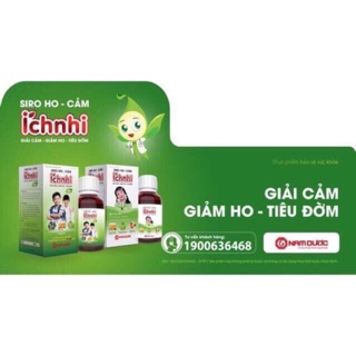 Siro ho - cảm Ích Nhi (từ sơ sinh - 3 tuổi và từ 3 tuổi đến 12 tuổi)