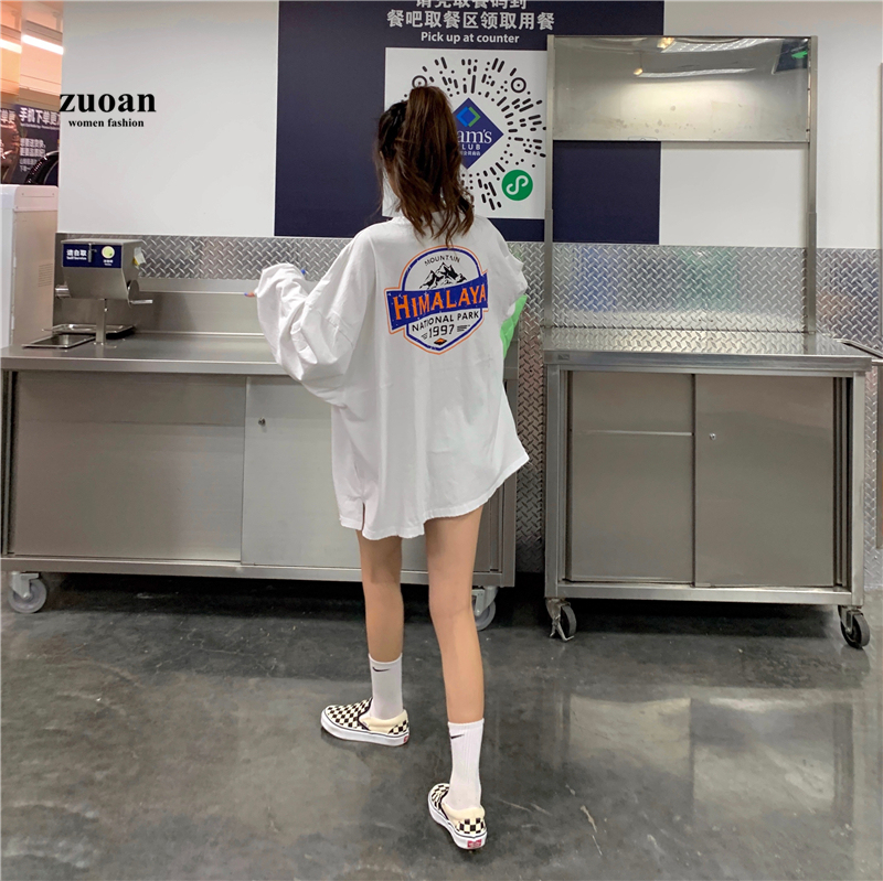 Áo Sweater Nữ Dài Tay Dáng Rộng Xẻ Tà Thời Trang | BigBuy360 - bigbuy360.vn