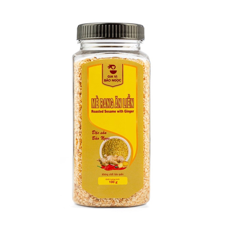 Mè rang ăn liền Bảo Ngọc 100g - Thực phẩm thuần chay dinh dưỡng