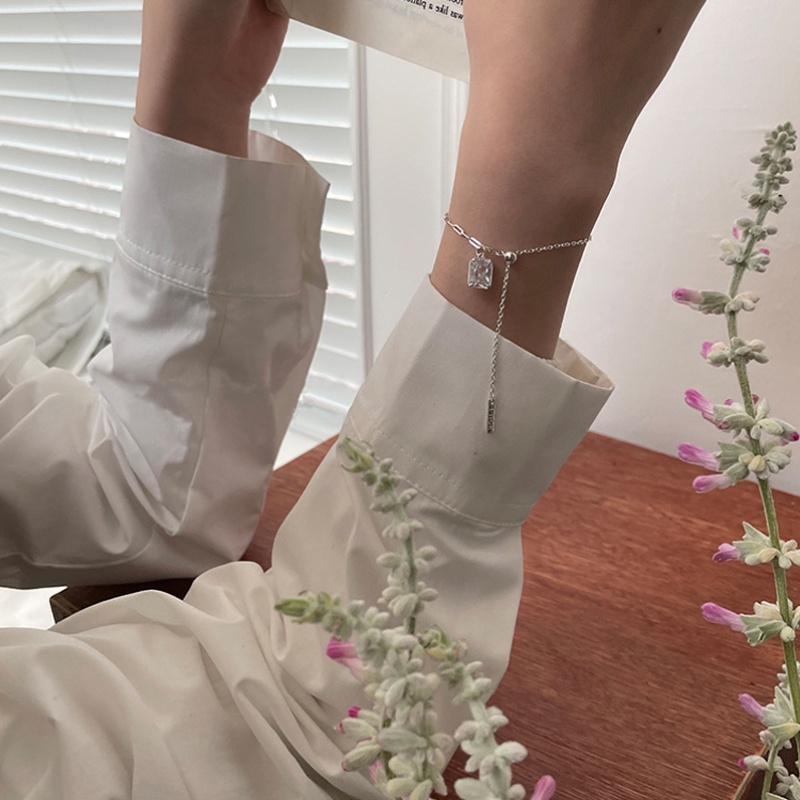 Vòng tay thời trang Hàn Quốc Vòng tay kim cương Tua Vòng đeo tay Thư Vòng tay