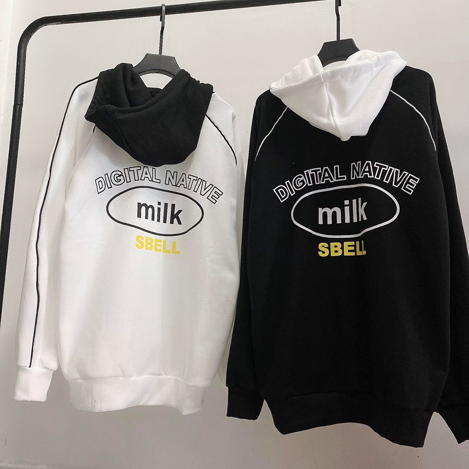 Áo Khoác Nỉ MILK kèm hình thật (unisex)